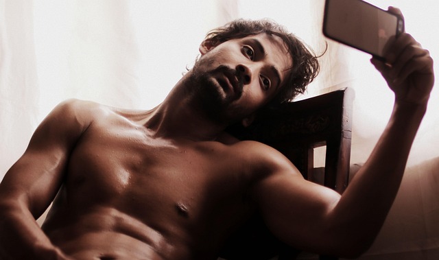 guy without shirt