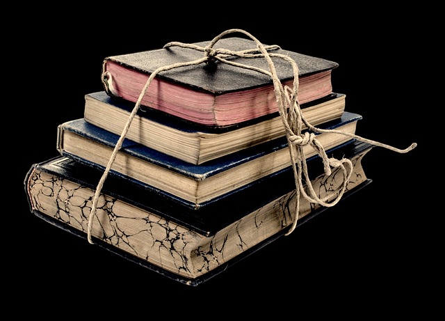pile of books